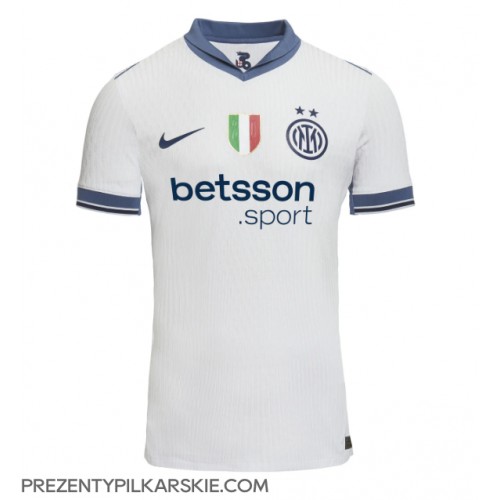 Stroje piłkarskie Inter Milan Koszulka Wyjazdowej 2024-25 Krótki Rękaw